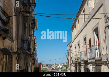 Catanzaro, Italia 09/05/2016: Rione Pianicello. ©Andrea Sabbadini Foto Stock