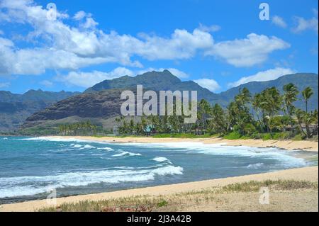 Impressioni panoramiche dal famoso Honolulu, Oahu HI Foto Stock