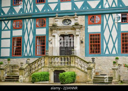 Lodge House Masonic Lodge, Kesslerstrasse, Hildesheim, bassa Sassonia, Germania Foto Stock