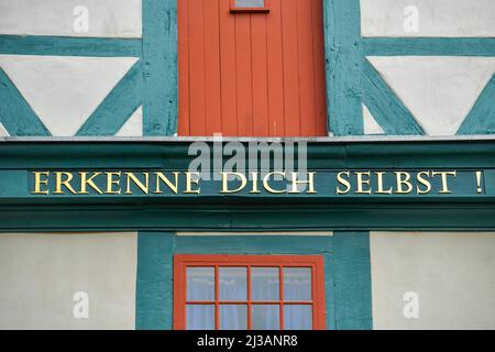 Lodge House Masonic Lodge, Kesslerstrasse, Hildesheim, bassa Sassonia, Germania Foto Stock