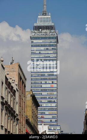 Torre Latinoamericana, Città del Messico, Messico Foto Stock