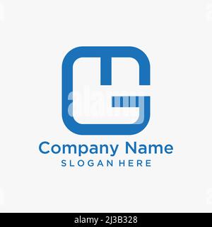 LOGO CON LETTERA MG Illustrazione Vettoriale