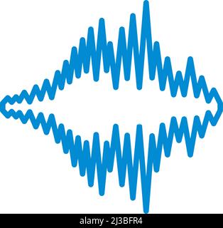 Icona Music Equalizer. Contorno grassetto modificabile con disegno riempimento colore. Illustrazione vettoriale. Illustrazione Vettoriale