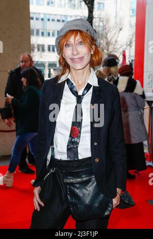 Berlino, Germania. 07th Apr 2022. Andrea Sawatzki arriva all'apertura della nuova area a tema "Golden 20s" di Madame Tussaud. Credit: Gerald Matzka/dpa/Alamy Live News Foto Stock