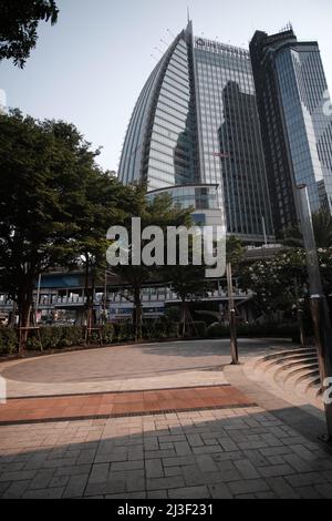 Asok Montri Road aka Soi Sukhumvit 21 Bangkok Thailandia Foto Stock