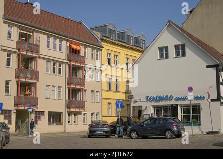 Altstadtgasse, Kolk, Spandau, Berlino, Deutschland Foto Stock
