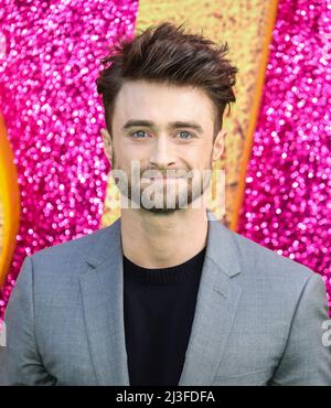 Daniel Radcliffe partecipa allo Screening speciale britannico della Città perduta a Cineworld Leicester Square a Londra. (Foto di Brett Cove / SOPA Images/Sipa USA) Foto Stock