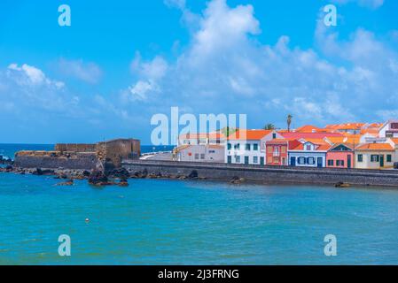 Mare di Porto PIM quartiere di Horta, Portogallo. Foto Stock