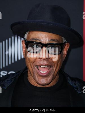 Hollywood, Stati Uniti. 07th Apr 2022. HOLLYWOOD, LOS ANGELES, CALIFORNIA, USA - APRILE 07: Giancarlo Esposito arriva al Los Angeles Premiere della stagione 6 di "Better Call Saul" dell'AMC, che si tiene presso l'Hollywood American Legion Theatre Post 43 il 7 aprile 2022 a Hollywood, Los Angeles, California, Stati Uniti. (Foto di Xavier Collin/Image Press Agency/Sipa USA) Credit: Sipa USA/Alamy Live News Foto Stock