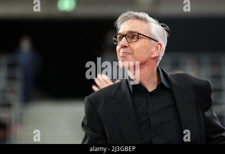 Gordon Herbert Bundestrainer von Deutschland Germania vs Israele Basketball World Cup Qualifiers 28.02.2022 snp Dome Heidelberg © diebilderwelt / Alamy Stock Foto Stock