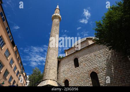 Moschea Ferhadija a Sarajevo Città Vecchia, Bosnia ed Erzegovina Foto Stock