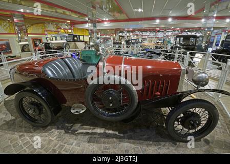 Francia, Doubs, Sochaux, Musee de l'Aventure Peugeot, Torpedo 172 R Grand Sport CAR, 1925 Foto Stock