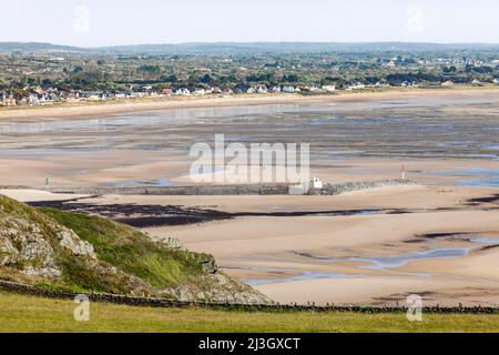 Francia, Manica, Cotentin, Barneville-Carteret, Cap de Carteret, Carteret spiaggia Foto Stock