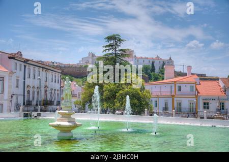 Lago da Gadanha nella città di Estremoz in Portogallo. Foto Stock