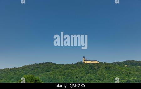 Monastero di Banz nei pressi di Bad Staffelstein nella Franconia superiore Foto Stock