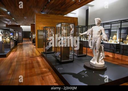 Veduta interna del Museo Archeologico Nazionale, Madrid, Spagna Foto Stock