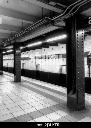 TIMES SQUARE, New York City, NY, USA, 42nd Metrostation Foto Stock