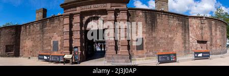 FDR/BATTERY PL, New York City, NY, USA, Castle Clinton Foto Stock