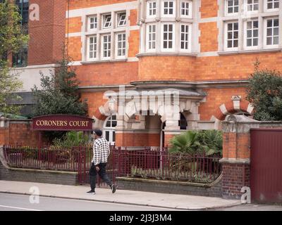 Westminster Coroner's Court, Inner West London Coroner's Court Foto Stock