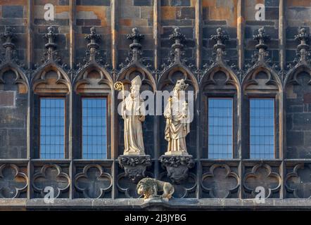 Torre della Polvere a Praga, Repubblica Ceca Foto Stock