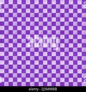 Tela tela tela tessuto scacchiera stampa viola motivo schermo senza cuciture astratto sfondo textured illustrazione vettoriale Illustrazione Vettoriale