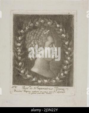 Ritratto dell'imperatrice Maria Teresa d'Austria ca. 1781 Foto Stock