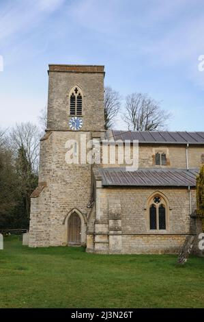 St Michael & All Angels Church, Fringford, Oxfordshire Foto Stock