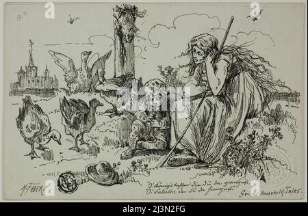 Episodio di Grimm's Fairy Tales, n.d. Foto Stock