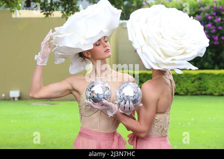 Sydney, Australia. 9th aprile 2022. TBC partecipa ai Campionati Day 2 - Longines Queen Elizabeth Stakes Day al Royal Randwick. Credit: Richard Milnes/Alamy Live News Foto Stock
