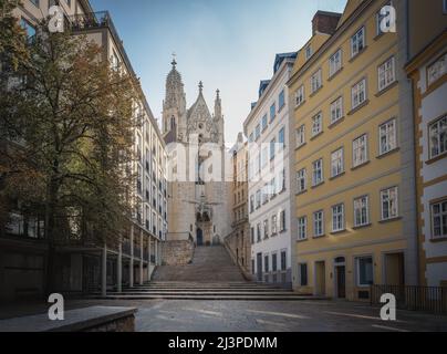 Chiesa di Maria am Gestade - Vienna, Austria Foto Stock