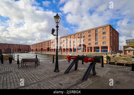 Albert Dock, Liverpool Foto Stock