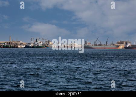 Dakar, Senegal. Porto Dakar. Foto Stock