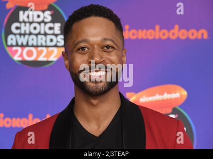 Los Angeles, Stati Uniti. 09th Apr 2022. Thomas Hobson The Barker Hangar a Santa Monica, California, sabato 9 aprile 2022. (Foto di Sthanlee B. Mirador/Sipa USA) Credit: Sipa USA/Alamy Live News Foto Stock