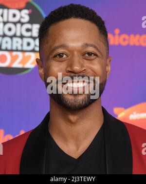 Los Angeles, Stati Uniti. 09th Apr 2022. Thomas Hobson The Barker Hangar a Santa Monica, California, sabato 9 aprile 2022. (Foto di Sthanlee B. Mirador/Sipa USA) Credit: Sipa USA/Alamy Live News Foto Stock