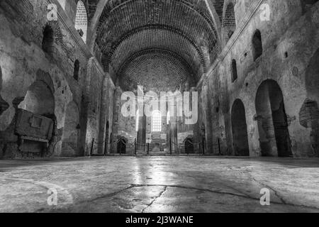 Interno della Chiesa di San Nicola (babbo natale) a Demre, Turchia. Foto Stock