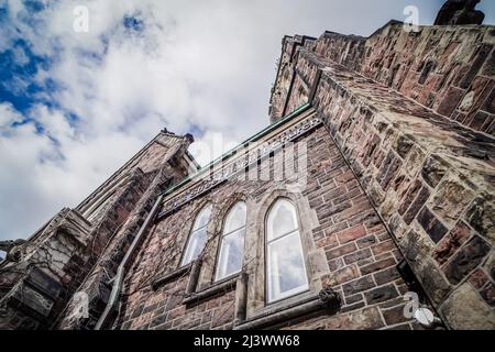 La Jarvis Street Baptist Church è una chiesa Battista situata all'incrocio tra Gerrard Street e Jarvis Street nel centro di Toronto. Uno dei o Foto Stock