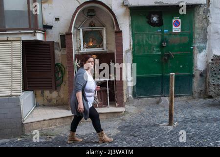 Napoli, Italia 28/05/2013: Rione Sanità. ©Andrea Sabbadini Foto Stock