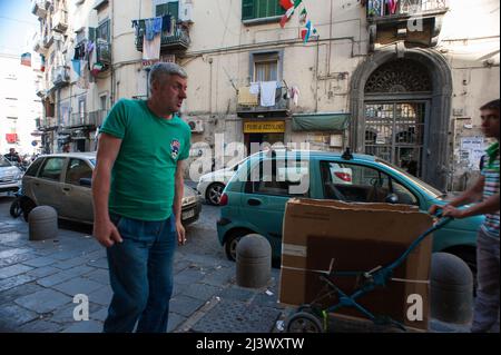 Napoli, Italia 28/05/2013: Rione Sanità. ©Andrea Sabbadini Foto Stock