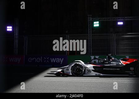 Roma, Italia. 10th Apr 2022. Roma, Italia. 10th Apr, 2022. Durante l'ePrix di Roma 2022, 3rd meeting del Campionato Mondiale di Formula e ABB FIA 2021-22, sul circuito Cittadino dellâ&#X80;&#x99;EUR dal 8 al 10 aprile, a Roma, Italia - Foto: Xavi Bonilla/DPPI/LiveMedia Credit: Agenzia fotografica indipendente/Alamy Live News Credit: Agenzia fotografica indipendente/Alamy Live News Foto Stock