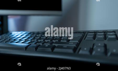 Foto scattate in una camera d'albergo in Romania Foto Stock