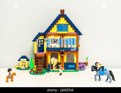 2021: LEGO costruttore, la casa vivente Foto Stock