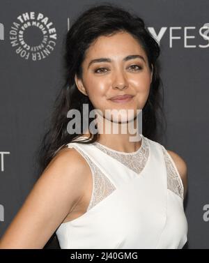 Los Angeles, Stati Uniti. 10th Apr 2022. Yasmine al-Bustami al PaleyFest LA - un saluto all'Universo NCIS tenuto al Dolby Theatre di Hollywood, CA domenica 10 aprile 2022. (Foto di Sthanlee B. Mirador/Sipa USA) Credit: Sipa USA/Alamy Live News Foto Stock