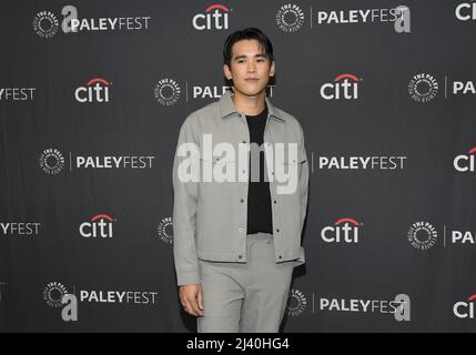 Los Angeles, Stati Uniti. 10th Apr 2022. Kian Talan al PaleyFest LA - un saluto all'Universo NCIS tenuto al Dolby Theatre di Hollywood, CA domenica 10 aprile 2022. (Foto di Sthanlee B. Mirador/Sipa USA) Credit: Sipa USA/Alamy Live News Foto Stock