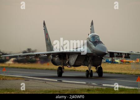 MIG-29 forza aerea slovacca Foto Stock