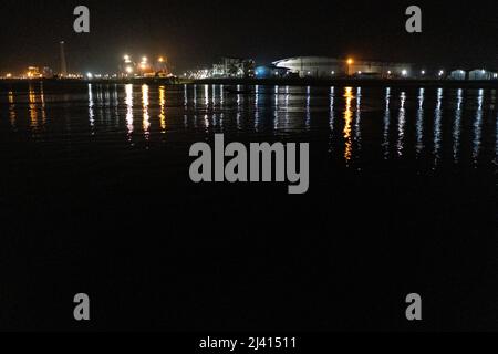 Bangladesh, Sundarban, 2021-10-30. Rapporto a bordo di Rubayath e della barca di Elizabeth sui Sundarbans, una regione fatta di armi e canali innumerevoli di Foto Stock