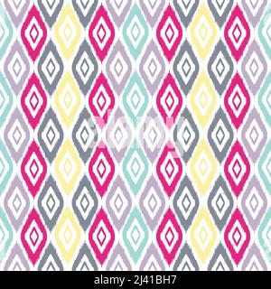 disegno etnico senza cuciture decorazione american indian pattern design per sfondo moquette carta da parati abbigliamento batik tessuto ricamo Foto Stock