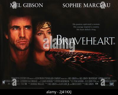 BRAVEHEART (1995), diretto da MEL GIBSON. Credit: 20th CENTURY FOX / Album Foto Stock
