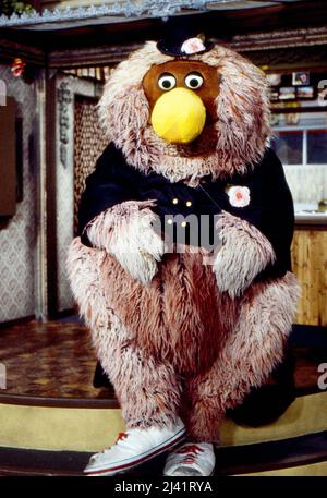 Sesamstraße, deutsche Ausgabe, Deutschland 1980, Charakter: Samson in einer Verkleidung Foto Stock