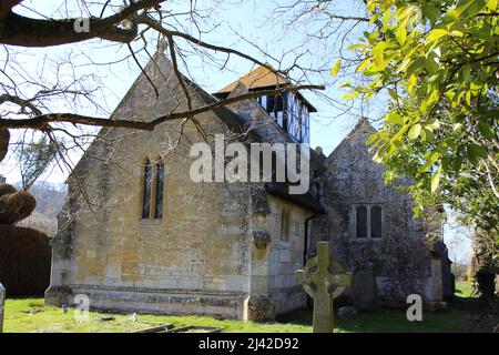 St Margaret's Church, Alstone, Gloucestershire Foto Stock