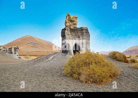 Refera de Teseguite, Rofera Antigua, Città stratificata, Lanzarote, kanarische Inseln, Kanaren, Spanien Foto Stock